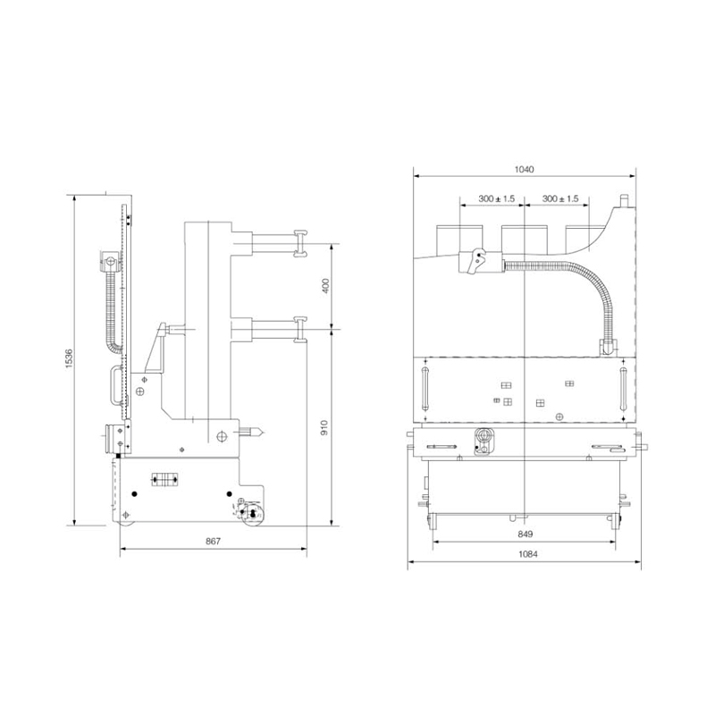 KYN61-40.5 Armored Metal Enclosed Switchgear