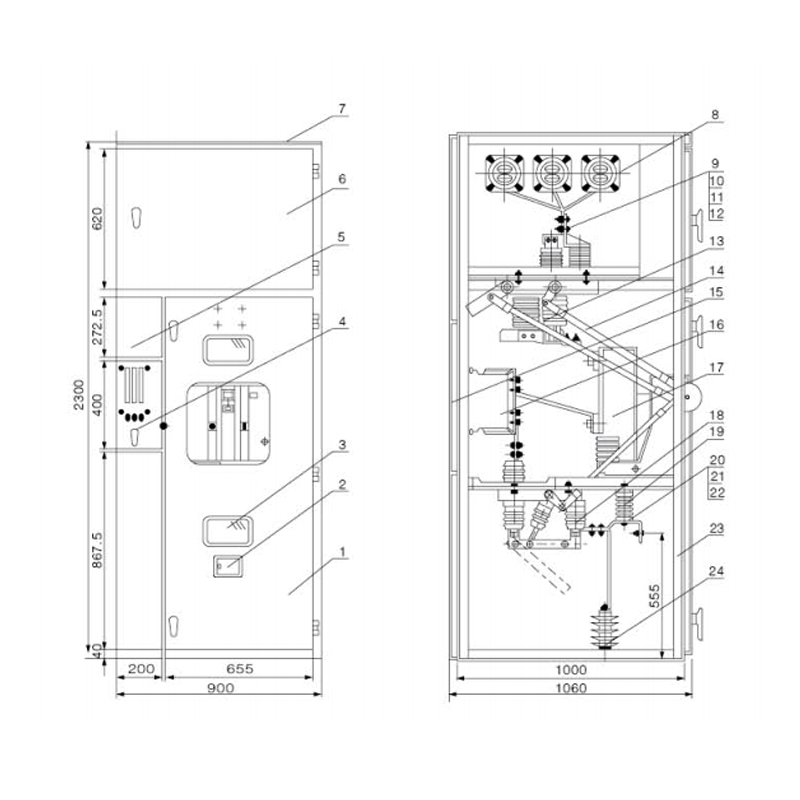 XGN66-12（Z） Box-Type Fixed Ac Metal-Enclosed Switchgear